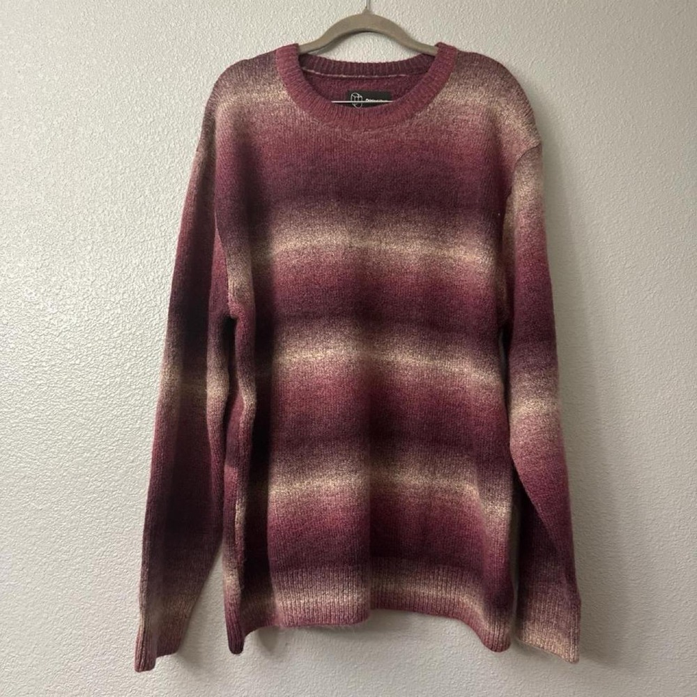 Original Use Ombre Purple Sweater with a Soft, Cozy Feel